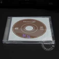 Đĩa CD phono Mitsubishi 700MB type 80min 1 chiếc - Mitsubishi phono for data 700MB vynil design 1PCS (đổi qua Vebartim)