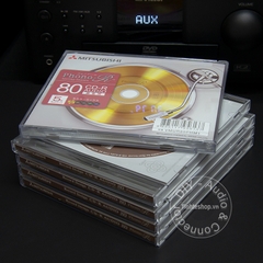 Đĩa CD phono Mitsubishi 700MB type 80min 1 chiếc - Mitsubishi phono for data 700MB vynil design 1PCS (đổi qua Vebartim)