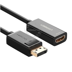 Displayport ra HDMI 4K 25Cm Ugreen MM137 40363 - Displayport to HDMI adapter support 4K 30Hz