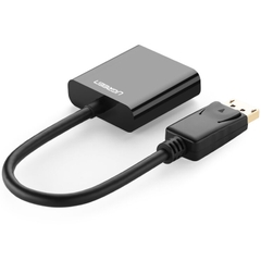 Chuyển đổi Displayport sang VGA full HD1080P Ugreen DP109 20415 - Displayport to D-SUB VGA 1080P