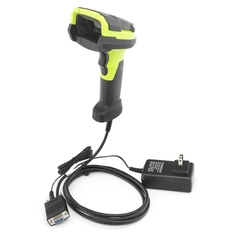 RS232 Serial Cable with 12V Power Supply for Zebra DS2208 DS3608 DS3678 LI3608 LI3678 Handheld Barcode Scanner, RJ-45 Interface to DB9 Female Connector