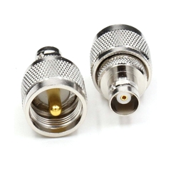 Đầu đổi PL-259 sang BNC cái - Male to BNC Female Connectors Pl259 to BNC Coax Adapters