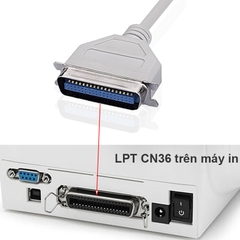 LPT Parallel Printer 25 Pin DB-25 Male to CN36 36 Pin Female Cable IEEE1284