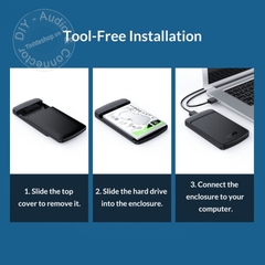 Box orico 2.5 USB 3.0 2020-U3 - Orico 2.5'' hard drive data reading and carrying case