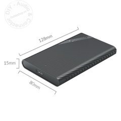HDD box Orico 2.5 2521-U3 - 2.5" SATA III USB 3.0" portable hard drive case