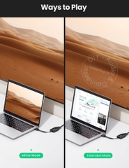 HD sang VGA + audio Ugreen MM103 40248 - HDMI to VGA adapter