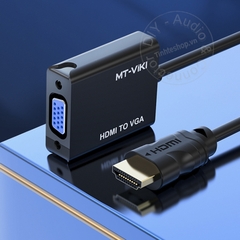 HDMI sang VGA 1080P 20Cm MT-VIKI MT-M02 - HDMI to VGA adapter