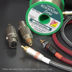 Jack canon cái sang AV DIY 2 chiếc - XLR female to RCA female adapter