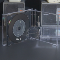 Hộp đựng đĩa CD DVD loại dày 1Cm đựng 2 mặt 1 chiếc - 1 PCS of 1cm . thick plastic CD and DVD box