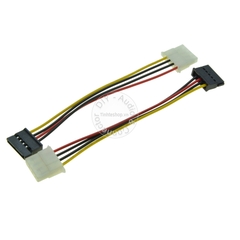 Dây nguồn 4pin IDE sang SATA 20Cm - Molex 4pin IDE female to SATA cable
