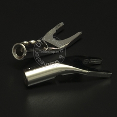 2 chiếc - Jack âm thanh càng cua chữ Y Jack gài Loa Âm ly đồng mạ rhodium