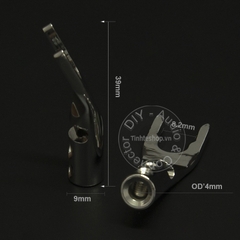 2 chiếc - Jack âm thanh càng cua chữ Y Jack gài Loa Âm ly đồng mạ rhodium