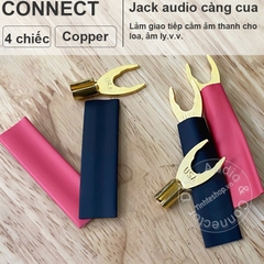 Jack càng cua đồng nhỏ 4 chiếc - Small Y-style audio plug