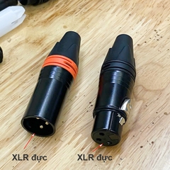 Rắc canon cái cắm Micro Mixer DAC - Female 3-pin XLR cable connector