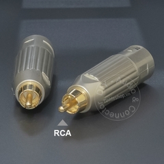 Jack canon sang AV đực DIY 2 chiếc - RCA male to XLR male adapter