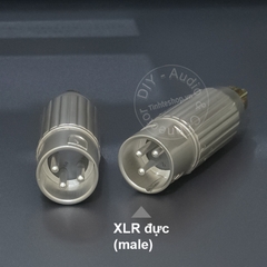 Jack canon sang AV đực DIY 2 chiếc - RCA male to XLR male adapter