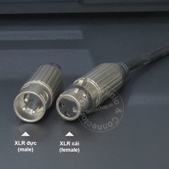 Rắc canon ra hoa sen 2 chiếc - XLR female to RCA male adapter