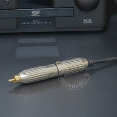 Jack canon sang AV đực DIY 2 chiếc - RCA male to XLR male adapter