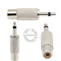 Jack 3.5mm ra AV 2 chiếc - 3.5mm mono to RCA female adapter