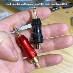 Jack 3.5 sang AV cái chuyển âm thanh mono hoặc S/PDIF cho DAC AMP iBasso Chord Mojo