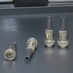 Jack DIN 7pin văn ren cho âm ly Châu Âu - 7-pin audio plug for European amplifier