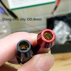 Đầu hàn cổng hoa sen đồng mạ vàng 24K Liton - DIY RCA audio cable plug