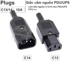 Phích nguồn điện C13 C14 10A-250V