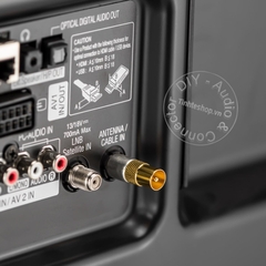 Đầu nối anten TV Đầu DVB T2 đực sang đực - RF male connector