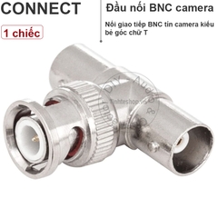 Jack nối BNC chữ T - Đầu chia BNC 1 ra 2 - BNC female adapter
