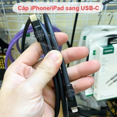 Cáp từ iPhone sang USB C chơi nhạc cho DAC AMP - Lightning to USB Type C Audio Cable for Digital Audio Decoder or Portable Amplifier