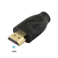 Đầu đổi HDMI đực sang Micro HDMI cái - Micro HDMI female to HDMI male adapter