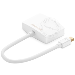 Bộ chuyển Mini displayport ra VGA và HDMI 1080P Ugreen MD108 10427 - Thunderbolt 2 to HDMI + VGA
