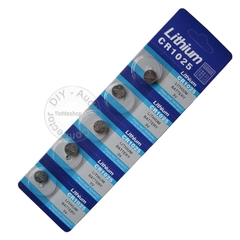 Pin cúc áo CR1025, Pin lithium 1025 3V 1 vỉ 5 viên - Lithium battery CR1025 BR1025 LM102