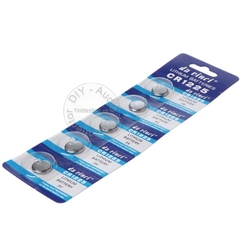 Pin cúc áo CR1225 Pin máy tính 1225 1 vỉ 5 viên - Lithium battery 3V CR1225