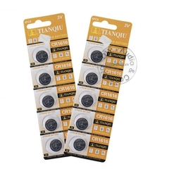 Pin cúc áo CR1616 DL1616 ECR1616 BR1616 DL1616B - Lithium battery 3V CR11616 Tianqiu 1 vỉ 5 viên