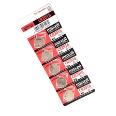 Pin CR2016 LM2016 BR2016 KCR2016 Maxell 1 vỉ 5 viên - CR2016 lithium battery