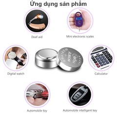 PIN đồng hồ  337 V337 GP337 SR416SW D337 LR416 337A 337X SP337 E337 1.55V oxit bạc - 1 vỉ 5 viên