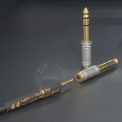 Jack 6.5 sang 3.5 1 chiếc - 6.35mm male to 3.5mm female stereo adapter