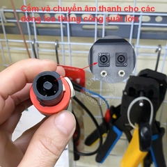 Giắc nối cắm loa công suất cao - Speakon audio jack for high power speakers