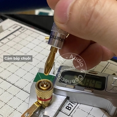 Cọc loa cắm Bắp chuối Mỏ chim Càng cua - Audio jack on the enclosure of the Speaker or Multi-Plug Amplifier