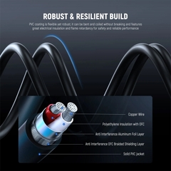 Dây XLR sang RJ45 DMX cho đèn led tube light Godox RGB - 3 Pin DMX XLR Male to RJ45 Female Cable for TL60 TL90C TL120C
