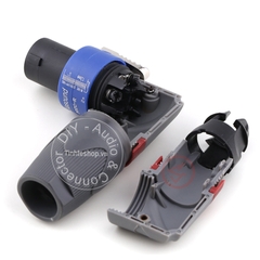 Giắc loa speakon cong bẻ góc 4pin Jiasound 302C-R 1 chiếc - 4 Pole Right Angle Speakon