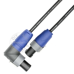 Giắc loa speakon cong bẻ góc 4pin Jiasound 302C-R 1 chiếc - 4 Pole Right Angle Speakon