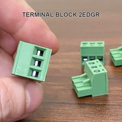 Phích cắm 3 chân đấu nối cho PCB - Terminal block KF2EDGP-5.08-3P