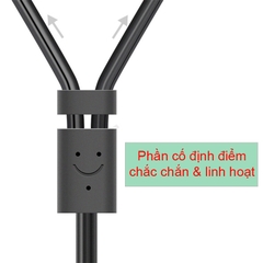 Dây âm thanh 3.5mm ra 2 đầu AV RCA Ugreen AV102 1M 1.5M 2M 3M 5M 10M