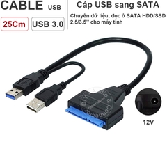 Cáp USB 3.0 sang SATA 2.5 3.5'' - SATA sang USB 3.0