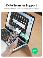 USB bluetooth 5.0 Ugreen CM390 80889 âm thanh HD kết nối 5 thiết bị