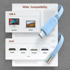 Dây cáp cấu hình Cisco USB TO RJ45 chip FTDI FT232