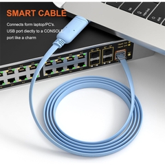 Dây cáp cấu hình Cisco USB TO RJ45 chip FTDI FT232