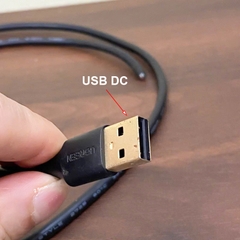 Dây nguồn USB sang cổng cái DC 5.5x2.1mm